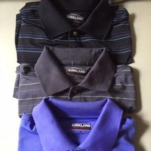 Bundle of KIrkland Men's Polo Shirts